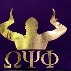 Omega phi psi welcome fraternity logo sign hand hooks tshirt osp fans going smiley rickey members inc clinton george official